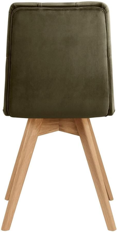 Andas Eetkamerstoel Rania in set van 2 4 6 massief houten poten (set) - Foto 6