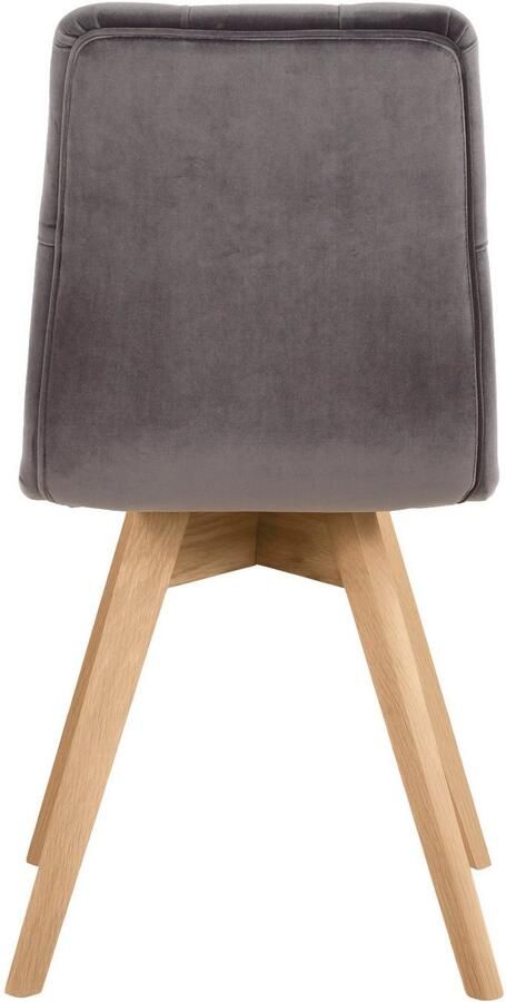 Andas Eetkamerstoel Rania in set van 2 4 6 massief houten poten (set) - Foto 6