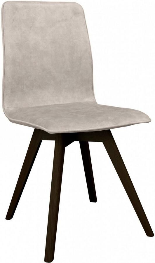 Andas Eetkamerstoel Rania Massief houten frame met bies (set 2 stuks) - Foto 2