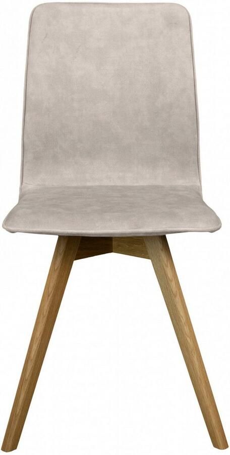 Andas Eetkamerstoel Rania Massief houten frame met bies (set 2 stuks) - Foto 5