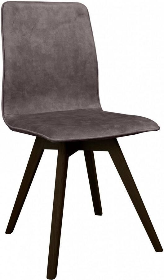 Andas Eetkamerstoel Rania Massief houten frame met bies (set 2 stuks) - Foto 2