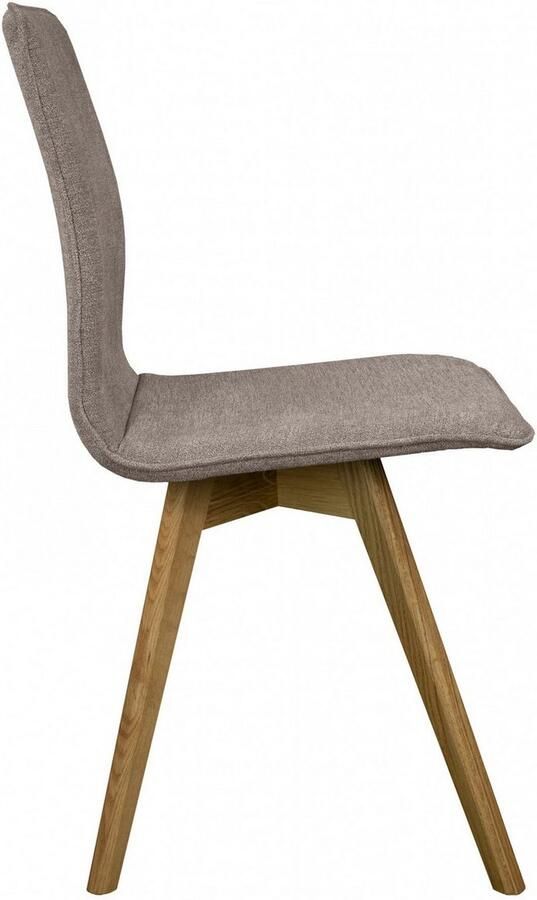 Andas Eetkamerstoel Rania Massief houten frame met bies (set 2 stuks) - Foto 3