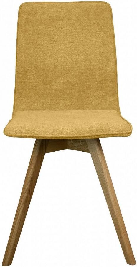 Andas Eetkamerstoel Rania Massief houten frame met bies (set 2 stuks) - Foto 5