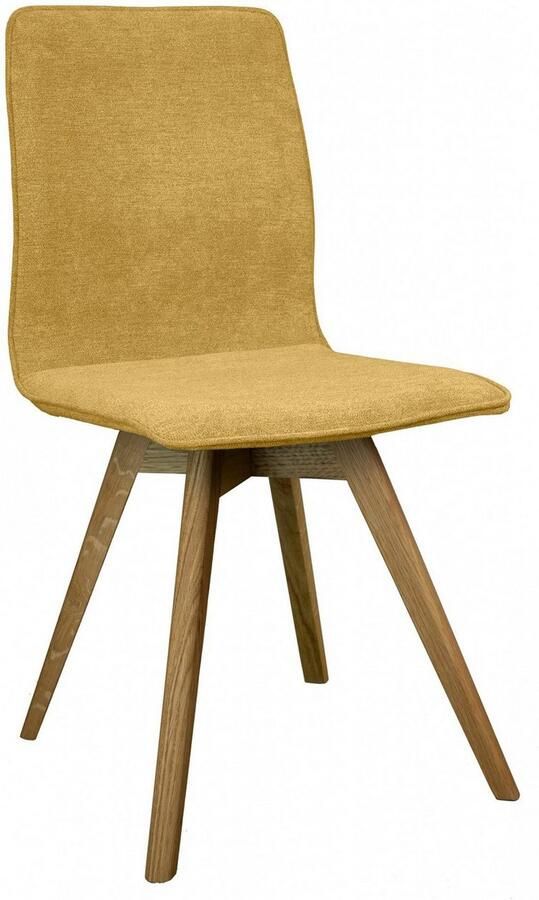 Andas Eetkamerstoel Rania Massief houten frame met bies (set 2 stuks) - Foto 3