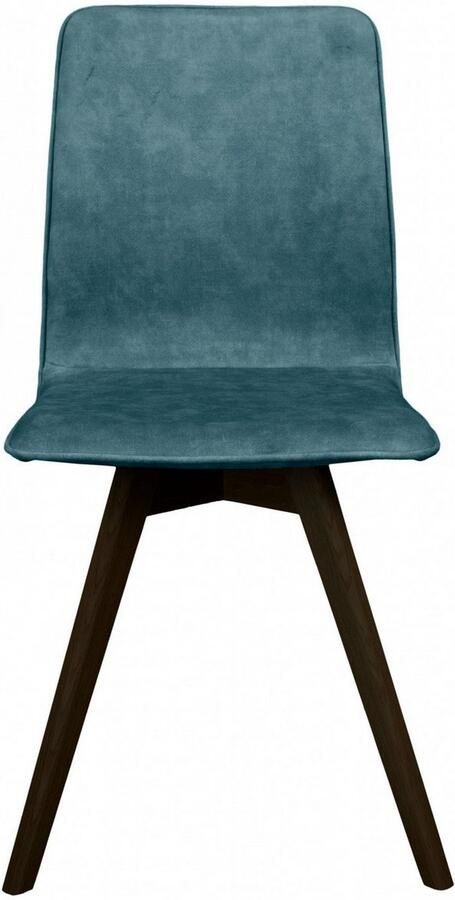 Andas Eetkamerstoel Rania Massief houten frame met bies (set 2 stuks) - Foto 5