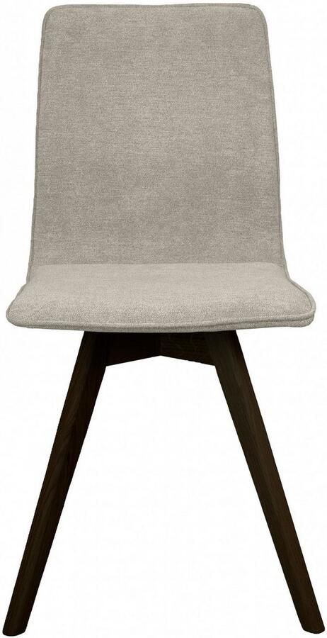 Andas Eetkamerstoel Rania Massief houten frame met bies (set 2 stuks) - Foto 5