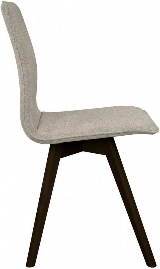 Andas Eetkamerstoel Rania Massief houten frame met bies (set 2 stuks) - Foto 3