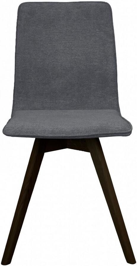 Andas Eetkamerstoel Rania Massief houten frame met bies (set 2 stuks) - Foto 5