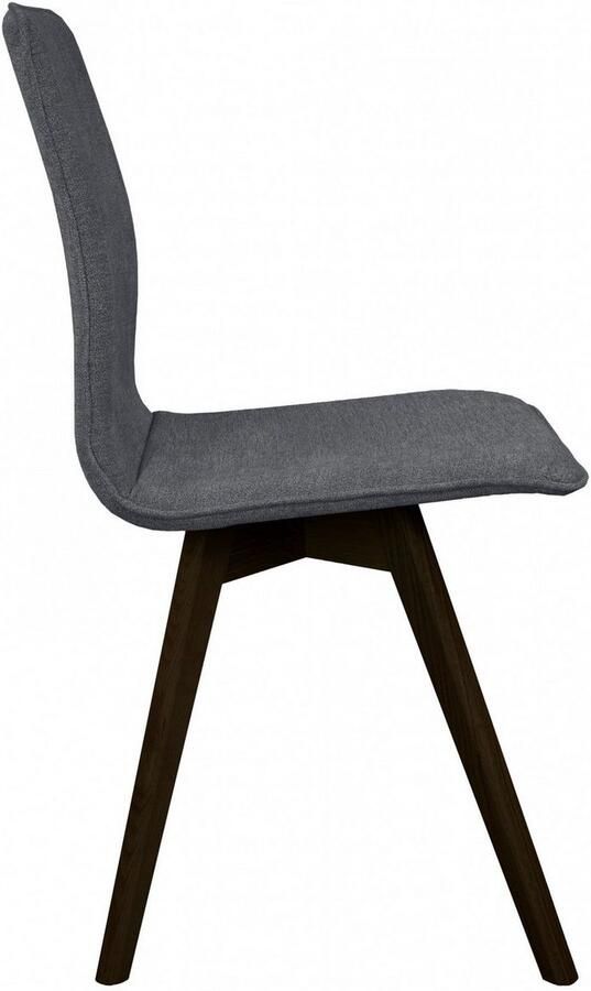 Andas Eetkamerstoel Rania Massief houten frame met bies (set 2 stuks) - Foto 3