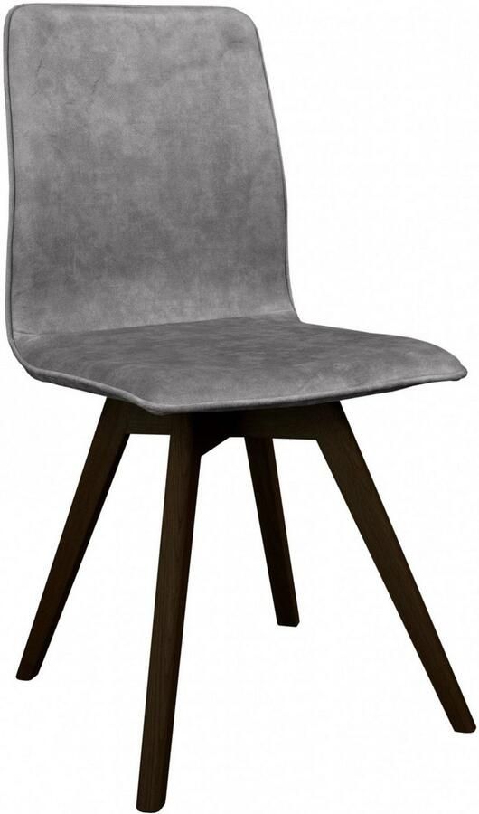 Andas Eetkamerstoel Rania Massief houten frame met bies (set 2 stuks) - Foto 2