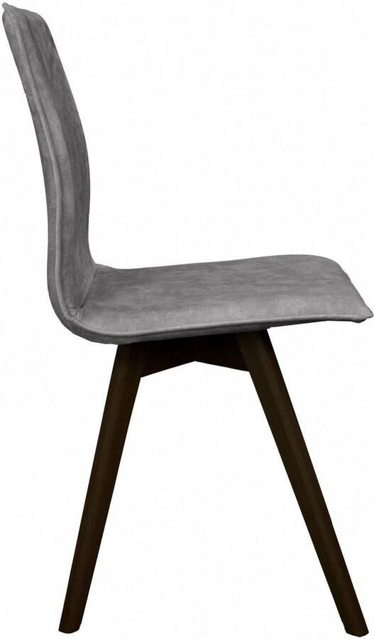 Andas Eetkamerstoel Rania Massief houten frame met bies (set 2 stuks) - Foto 3