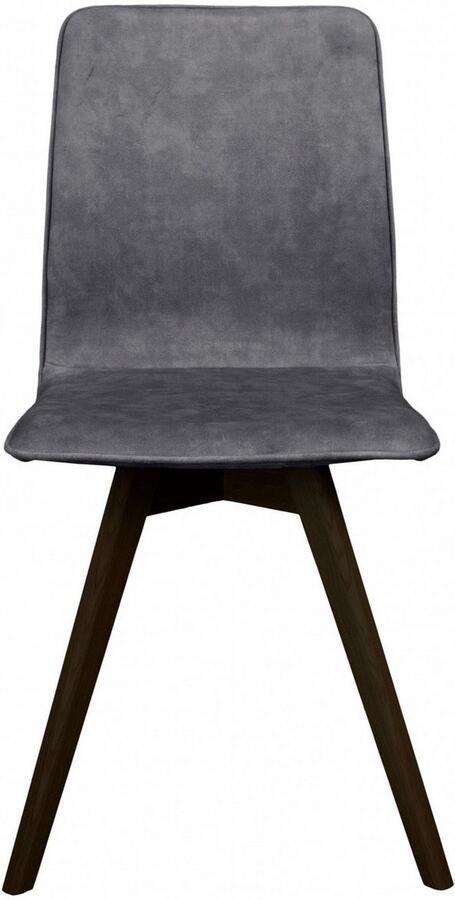 Andas Eetkamerstoel Rania Massief houten frame met bies (set 2 stuks) - Foto 5