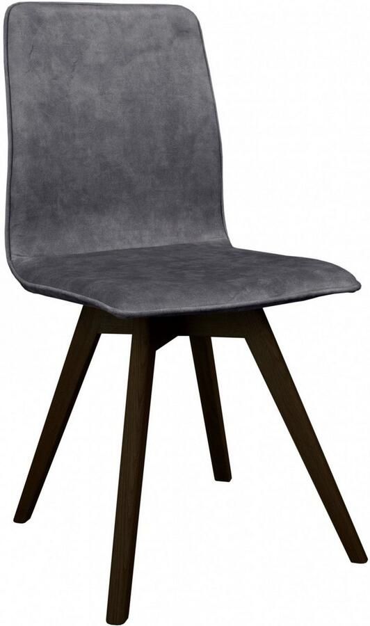 Andas Eetkamerstoel Rania Massief houten frame met bies (set 2 stuks) - Foto 2