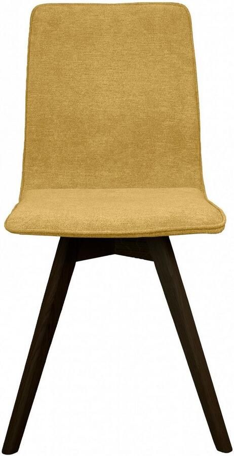 Andas Eetkamerstoel Rania Massief houten frame met bies (set 2 stuks) - Foto 5