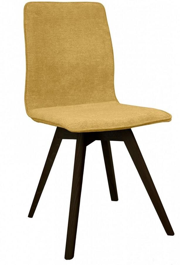 Andas Eetkamerstoel Rania Massief houten frame met bies (set 2 stuks) - Foto 2