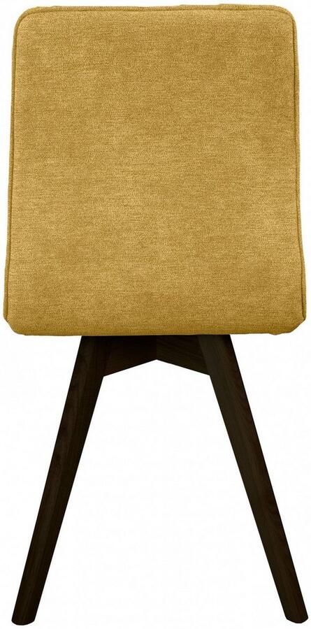 Andas Eetkamerstoel Rania Massief houten frame met bies (set 2 stuks) - Foto 7