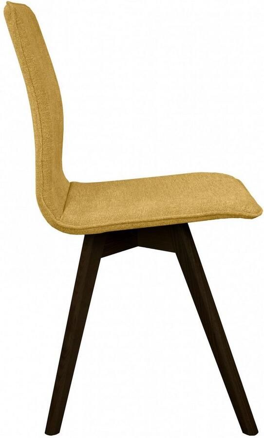 Andas Eetkamerstoel Rania Massief houten frame met bies (set 2 stuks) - Foto 3