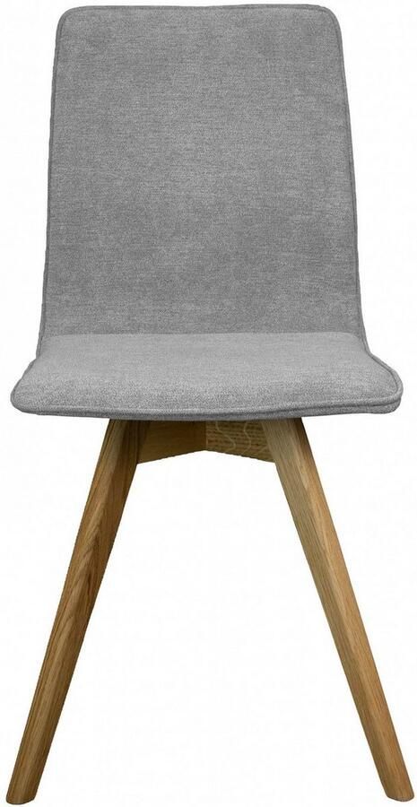 Andas Eetkamerstoel Rania Massief houten frame met bies (set 2 stuks) - Foto 5