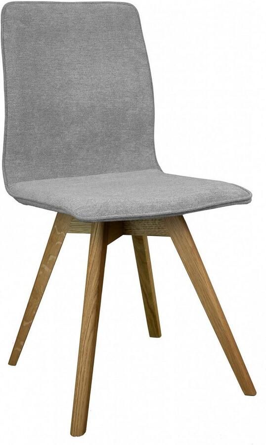 Andas Eetkamerstoel Rania Massief houten frame met bies (set 2 stuks) - Foto 2