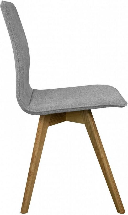 Andas Eetkamerstoel Rania Massief houten frame met bies (set 2 stuks) - Foto 3