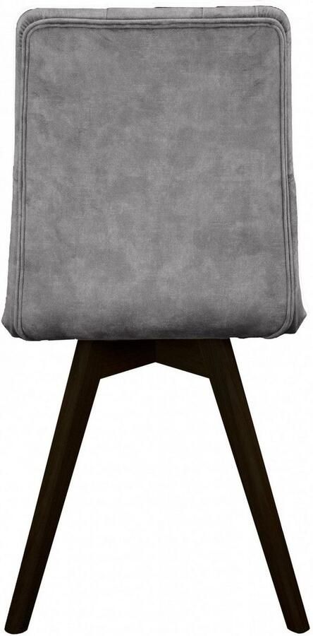 Andas Eetkamerstoel Rania met massief houten poten (set 2 stuks) - Foto 6