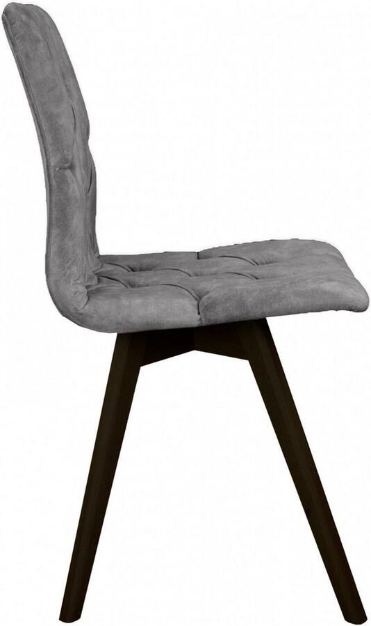 Andas Eetkamerstoel Rania met massief houten poten (set 2 stuks) - Foto 2