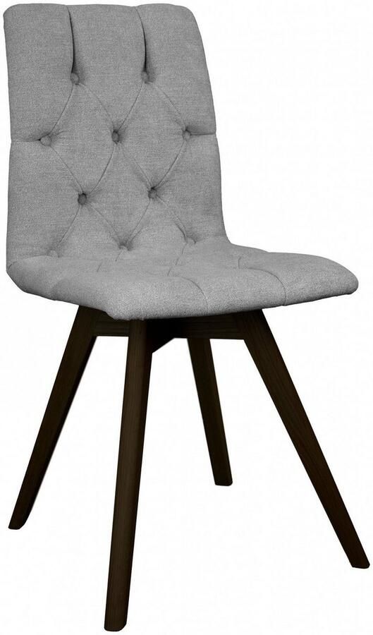 Andas Eetkamerstoel Rania met massief houten poten (set 2 stuks) - Foto 2