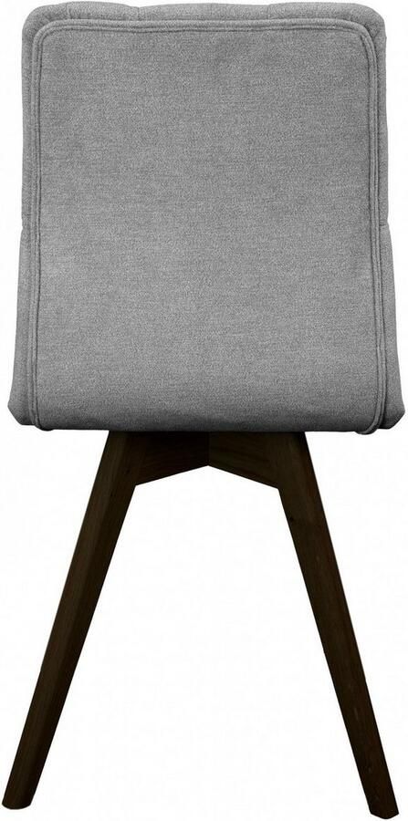 Andas Eetkamerstoel Rania met massief houten poten (set 2 stuks) - Foto 6