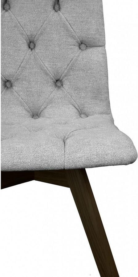 Andas Eetkamerstoel Rania met massief houten poten (set 2 stuks) - Foto 5