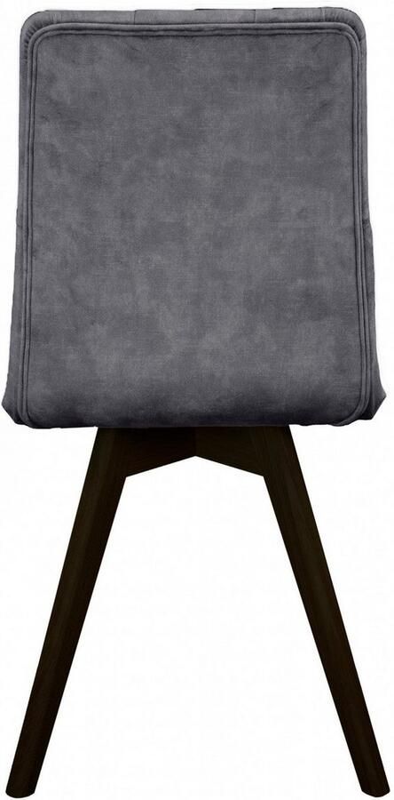 Andas Eetkamerstoel Rania met massief houten poten (set 2 stuks) - Foto 6