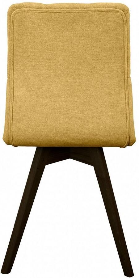 Andas Eetkamerstoel Rania met massief houten poten (set 2 stuks) - Foto 6