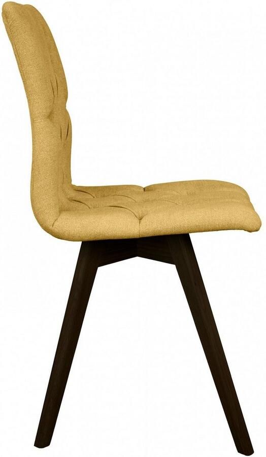 Andas Eetkamerstoel Rania met massief houten poten (set 2 stuks) - Foto 3