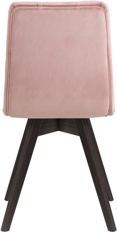 Andas Eetkamerstoel Rania met massief houten poten (set 2 stuks) - Foto 3