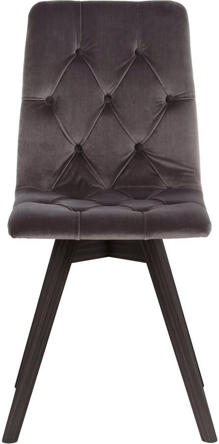 Andas Eetkamerstoel Rania met massief houten poten (set 2 stuks) - Foto 6