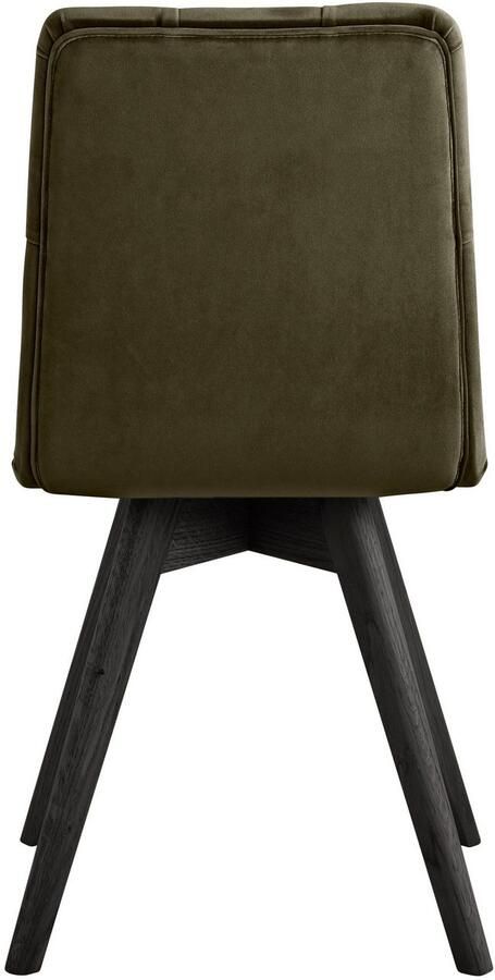 Andas Eetkamerstoel Rania met massief houten poten (set 2 stuks) - Foto 7