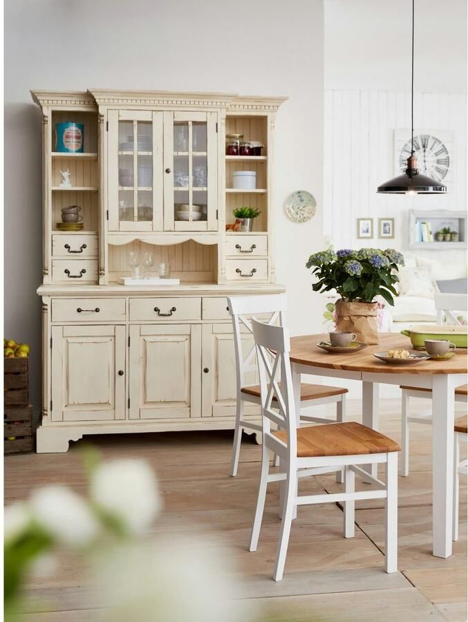 Andas Eetkamerstoel Tatra TOPSELLER Houten stoel in 2- 4- of 6-delige set keukenstoel landhuis (set) - Foto 3