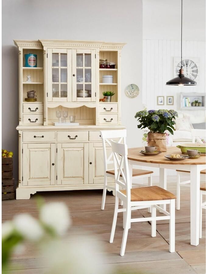 Home affaire Eettafel Time massief houten FSC tafel Diameter 120 cm met uitschuiffunctie keukentafel bestseller - Foto 3