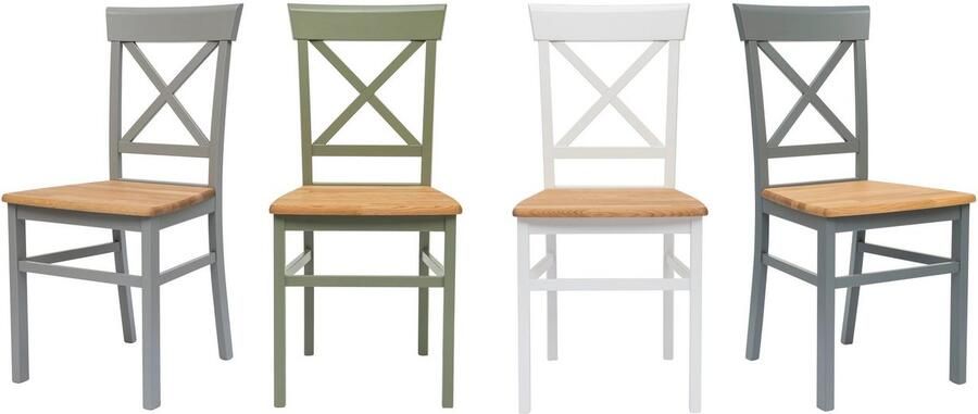 Andas Eetkamerstoel Tatra TOPSELLER Houten stoel in 2- 4- of 6-delige set keukenstoel landhuis (set) - Foto 10