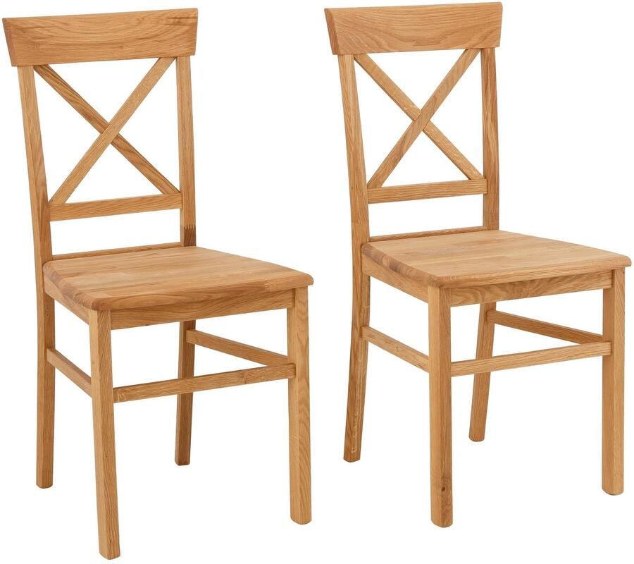 Andas Eetkamerstoel Tatra TOPSELLER Houten stoel in 2- 4- of 6-delige set keukenstoel landhuis (set)