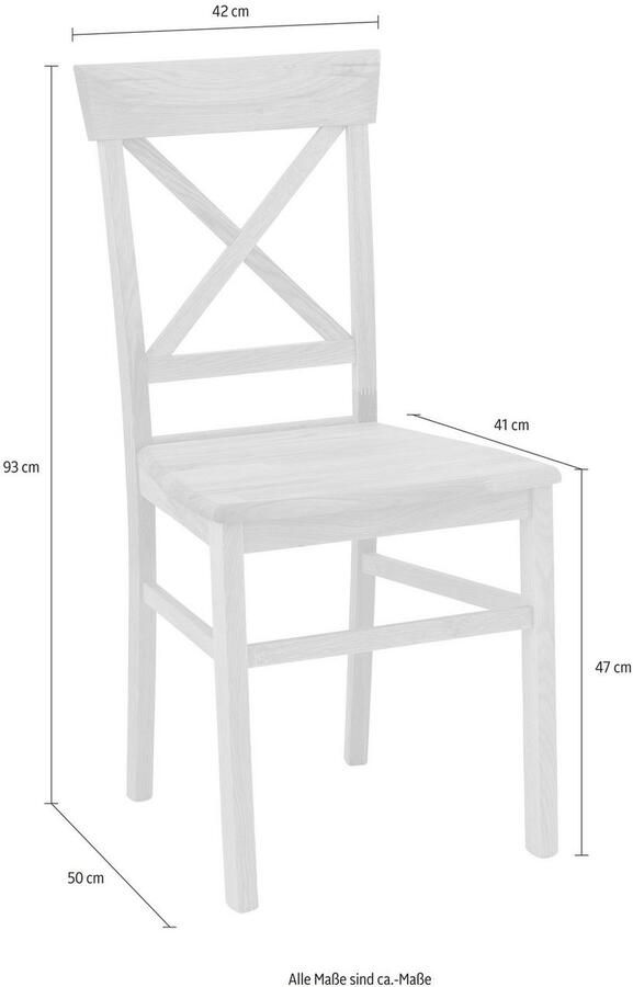 Andas Eetkamerstoel Tatra TOPSELLER Houten stoel in 2- 4- of 6-delige set keukenstoel landhuis (set) - Foto 4