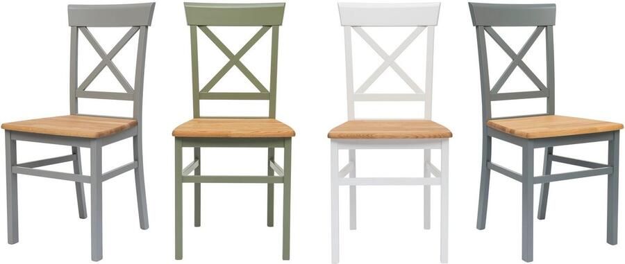 Andas Eetkamerstoel Tatra TOPSELLER Houten stoel in 2- 4- of 6-delige set keukenstoel landhuis (set) - Foto 10