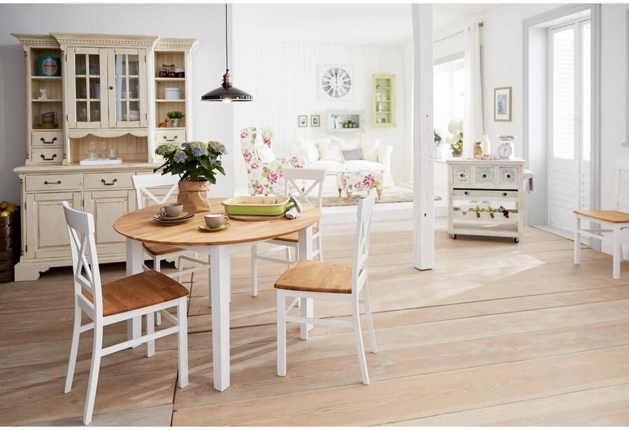 Andas Eetkamerstoel Tatra TOPSELLER Houten stoel in 2- 4- of 6-delige set keukenstoel landhuis (set) - Foto 5