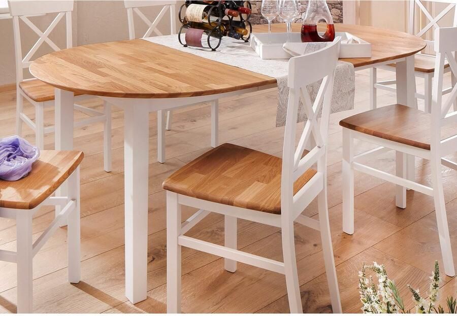 Andas Eetkamerstoel Tatra TOPSELLER Houten stoel in 2- 4- of 6-delige set keukenstoel landhuis (set) - Foto 3