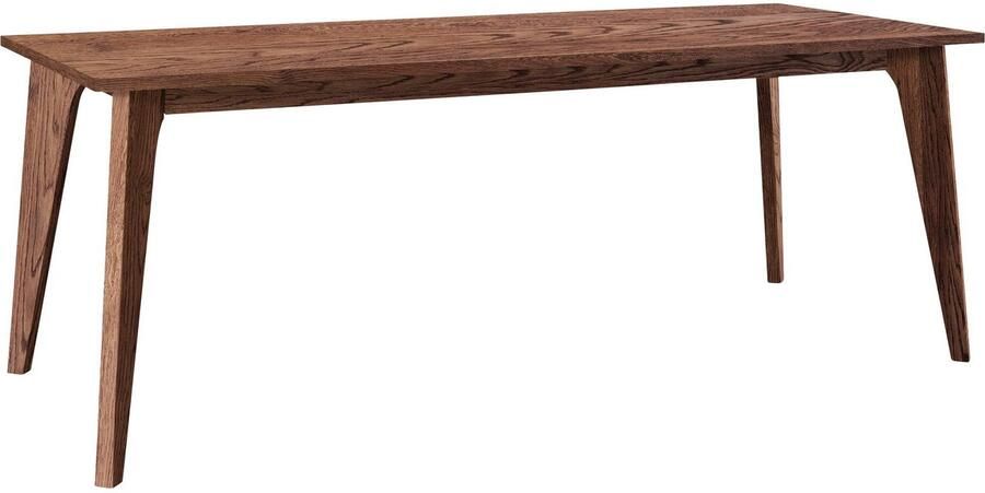 Andas Eettafel Amali Van massief eiken in 3 breedten - Foto 4