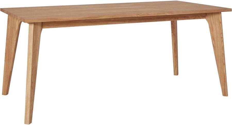 Andas Eettafel Amali Van massief eiken in 3 breedten