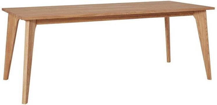 Andas Eettafel Amali Van massief eiken in 3 breedten - Foto 5