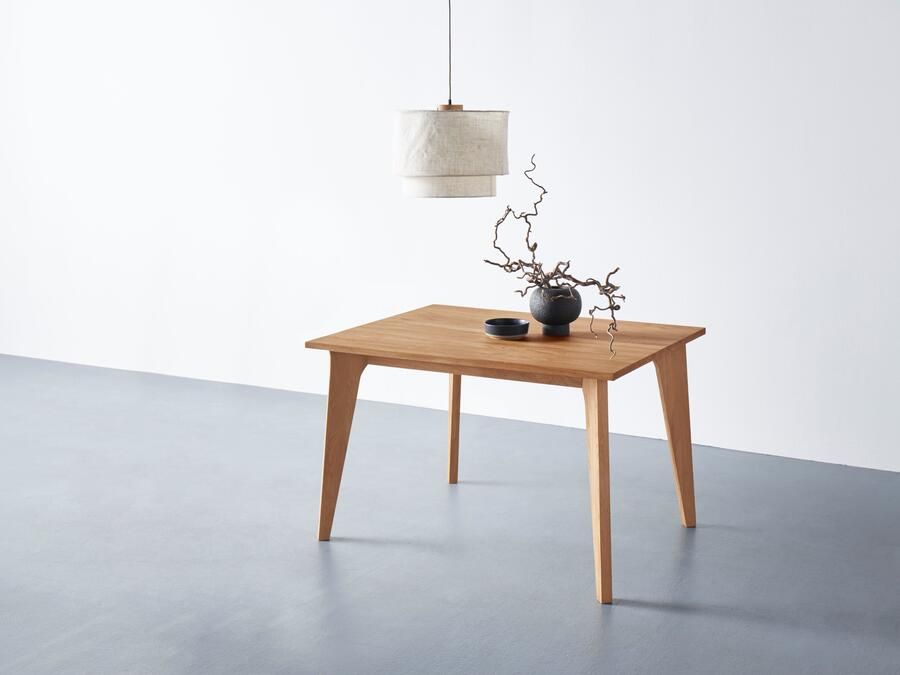Andas Eettafel Amali Van massief eiken in 3 breedten - Foto 3