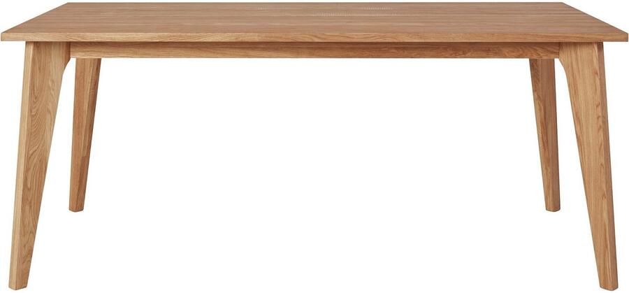 Andas Eettafel Amali Van massief eiken in 3 breedten - Foto 5