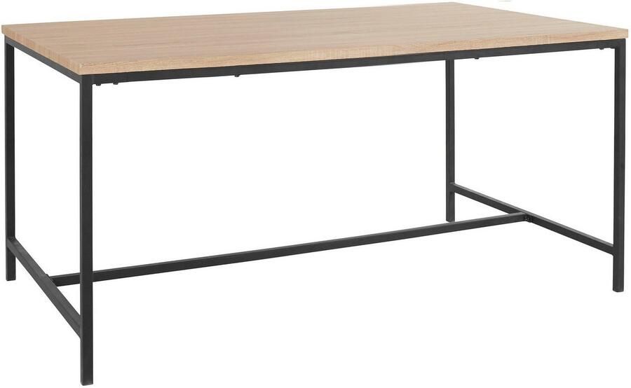 Andas Eettafel Vadum met tafelblad in een hout-look en voelbare structuur hoogte 76 cm (1 stuk) - Foto 3