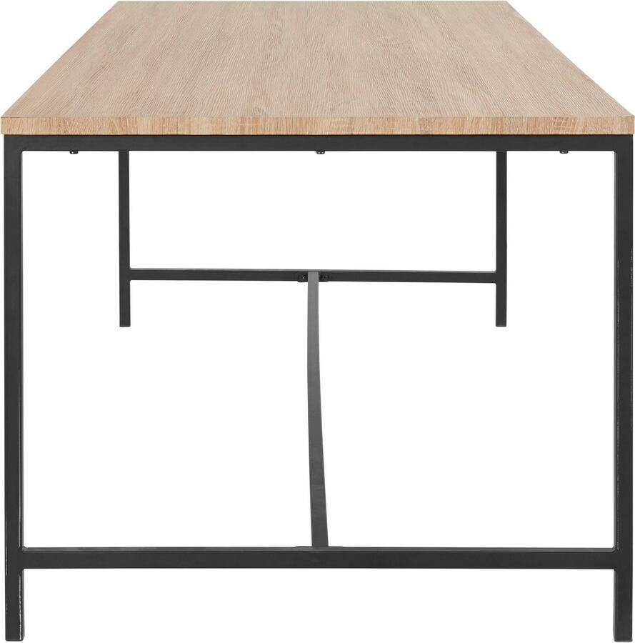 Andas Eettafel Vadum met tafelblad in een hout-look en voelbare structuur hoogte 76 cm (1 stuk) - Foto 2